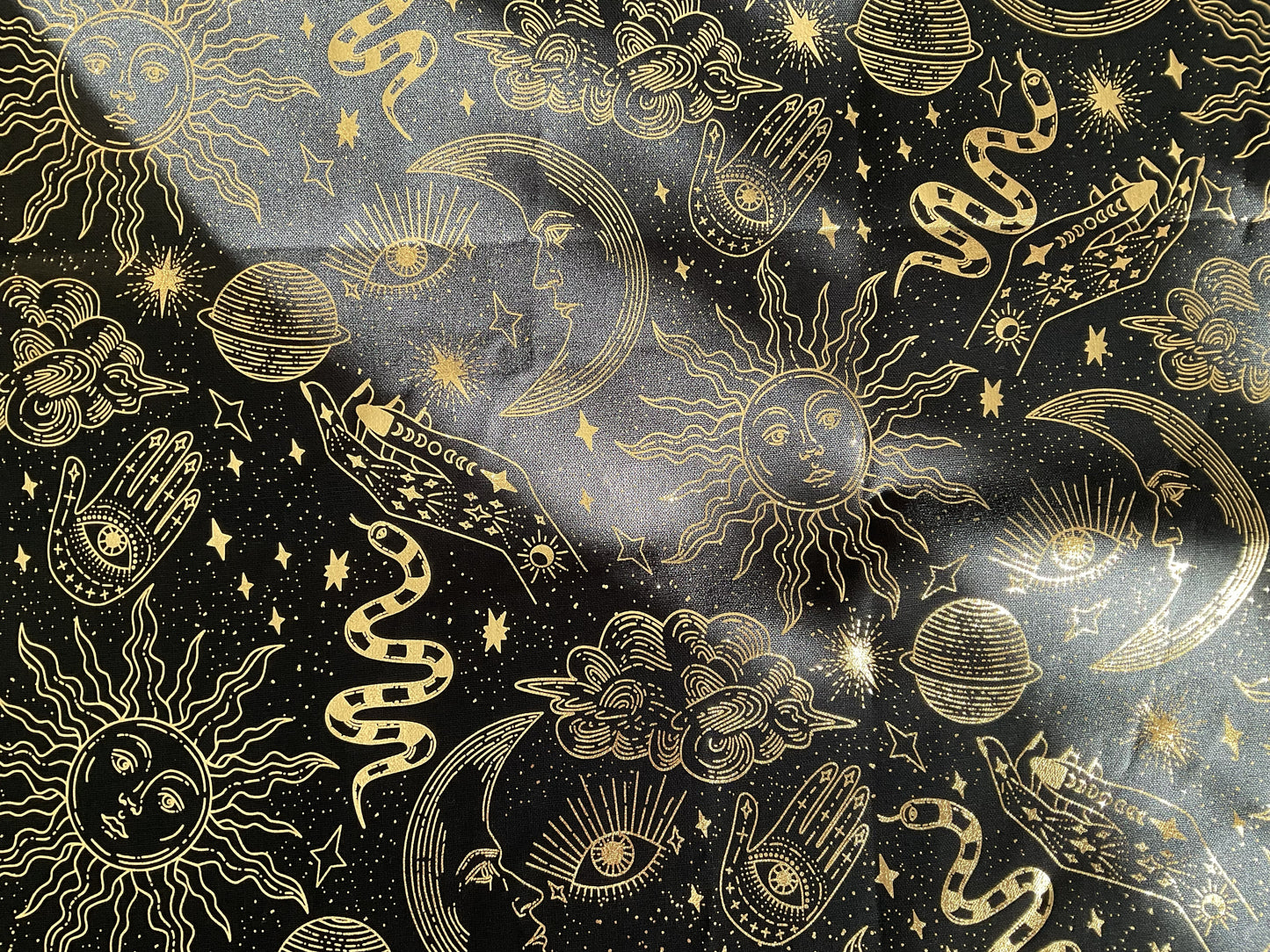 Fabric Book Pouch - Celestial