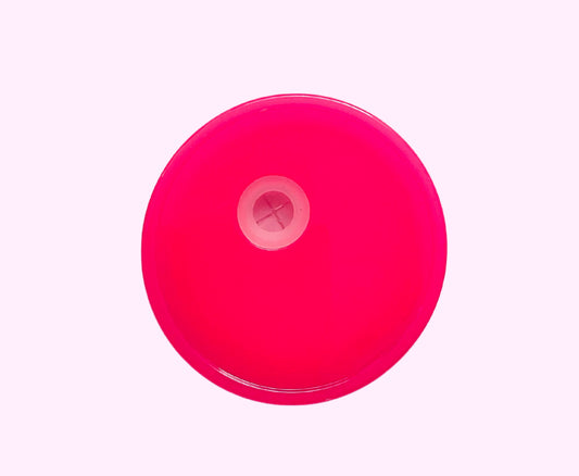 Bright pink lid