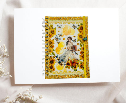 Creative Notebooks - Sunflower