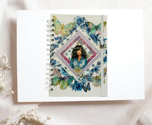 Creative Notebooks - Blue Rose