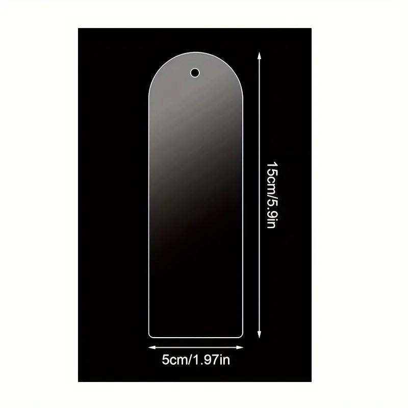 Wholesale - Custom Acrylic Bookmark with Tassel