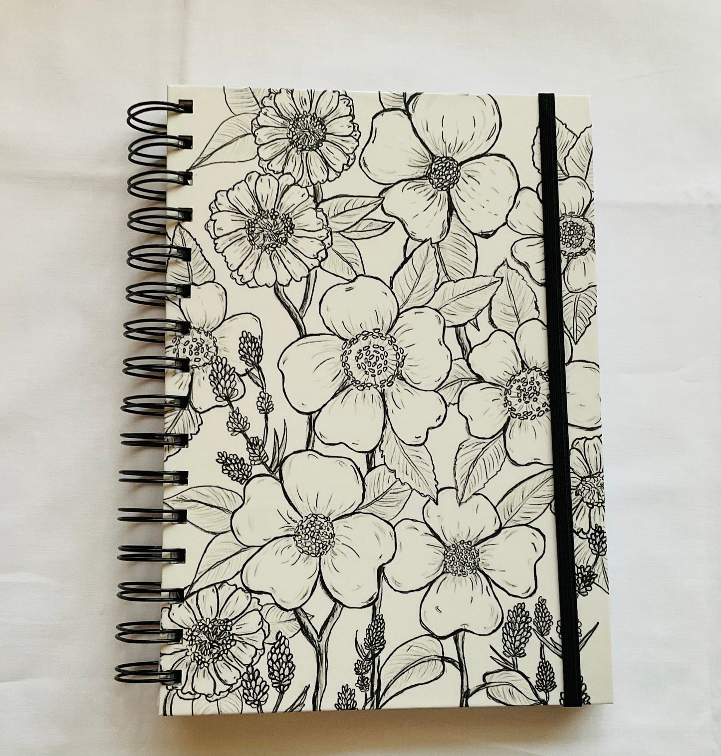 A5 Spiral Notebook - Wildflowers