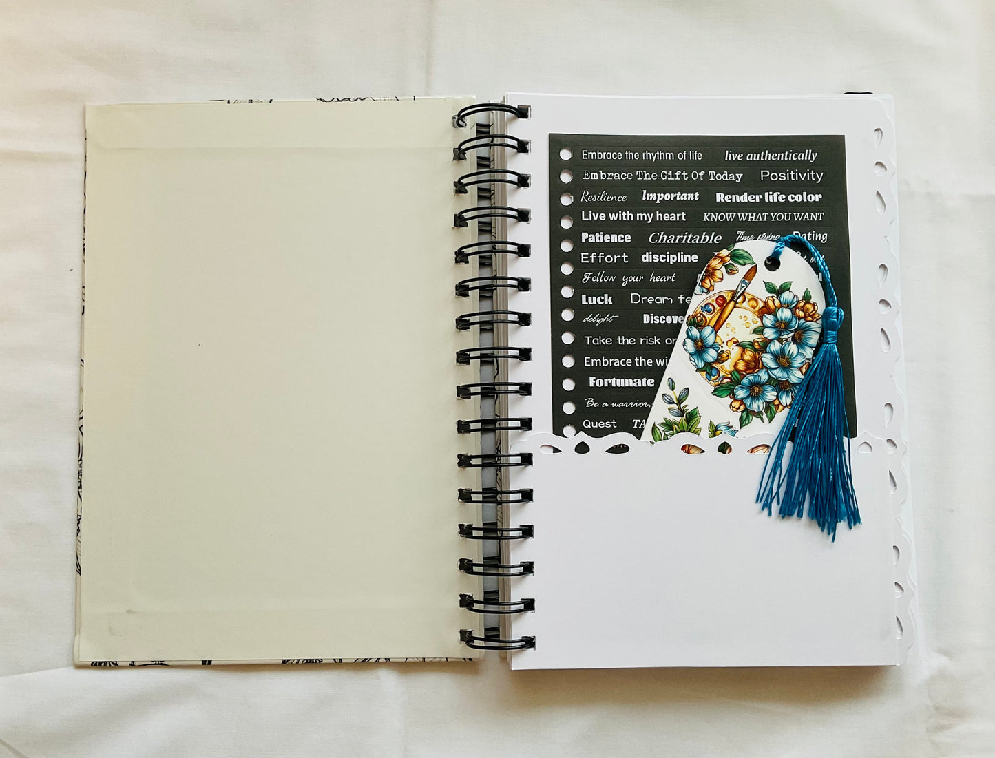 A5 Spiral Notebook - Wildflowers