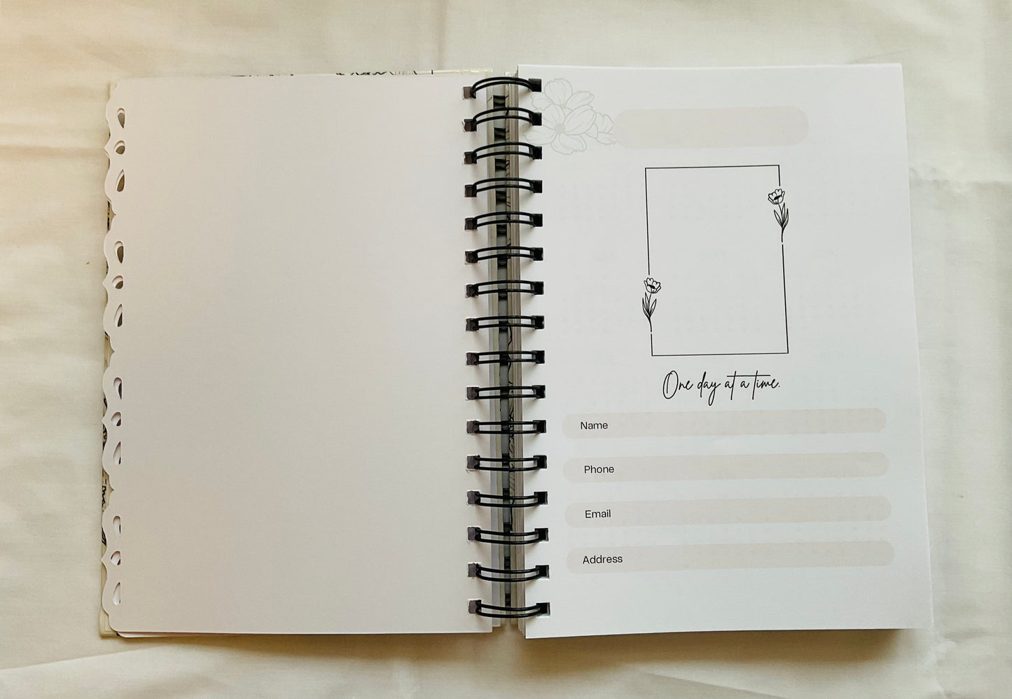 A5 Spiral Notebook - Wildflowers