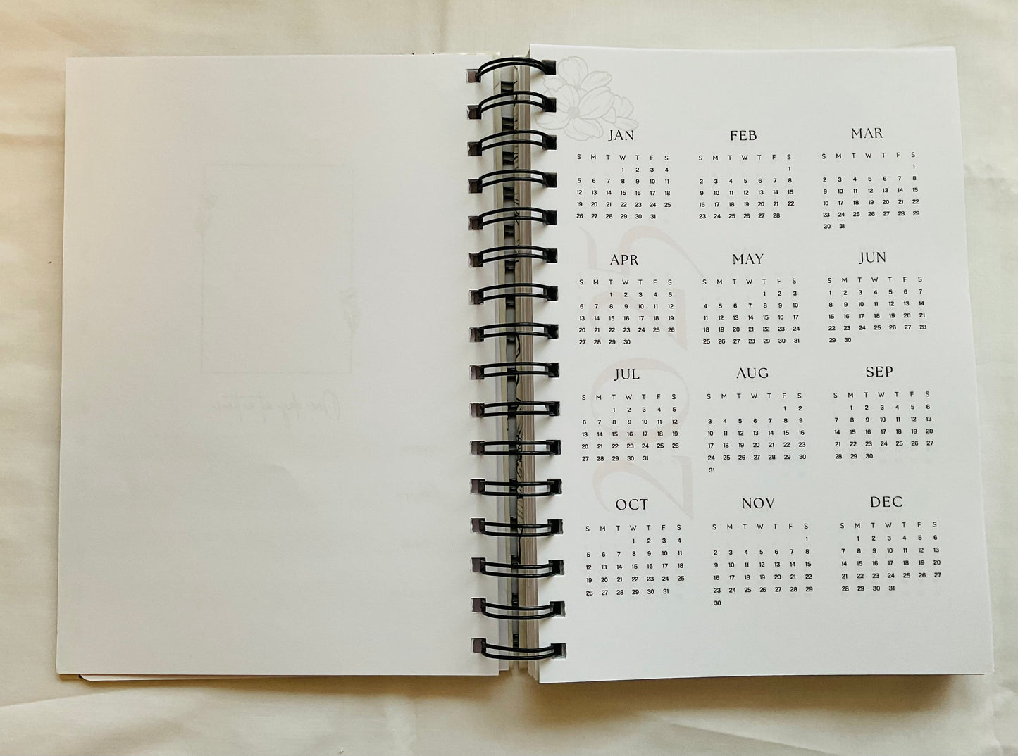 A5 Spiral Notebook - Wildflowers