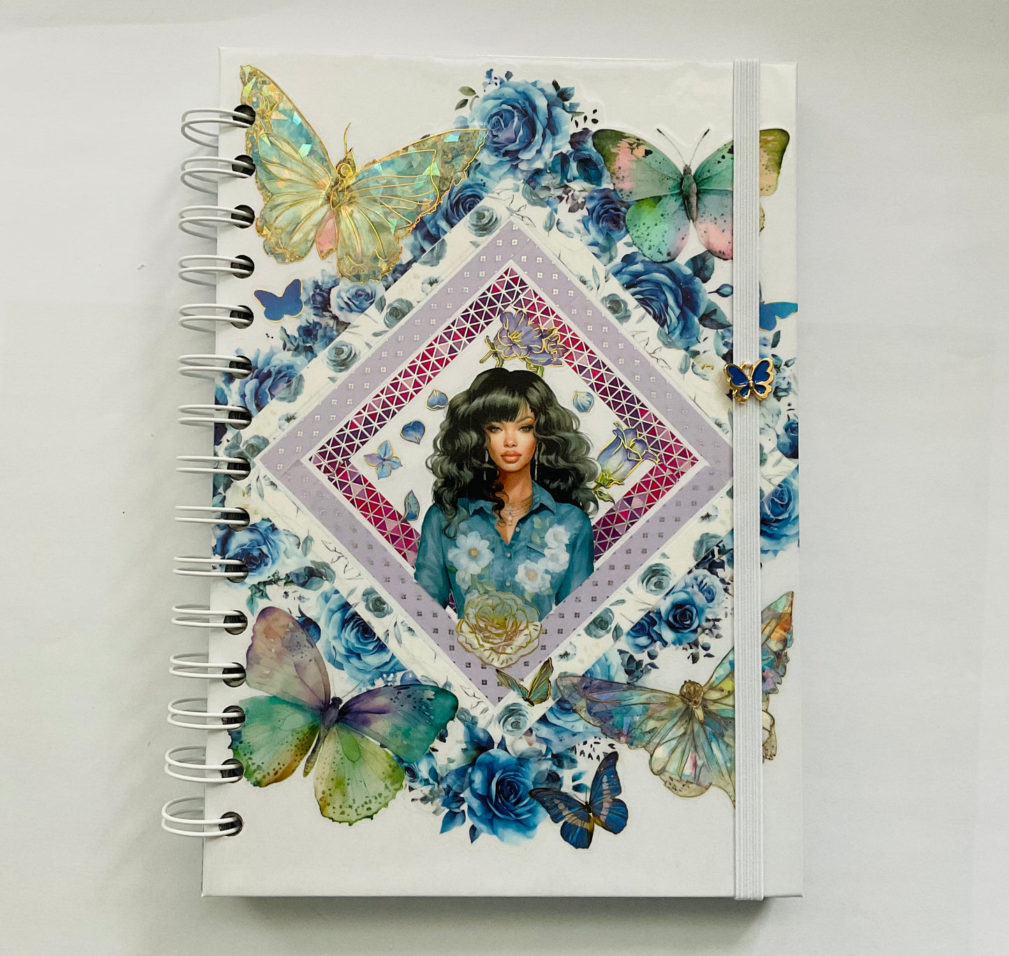 Creative Notebooks - Blue Rose