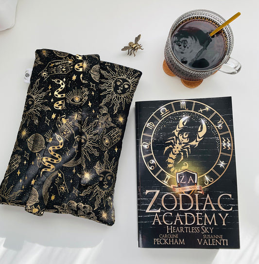 Fabric Book Pouch - Celestial