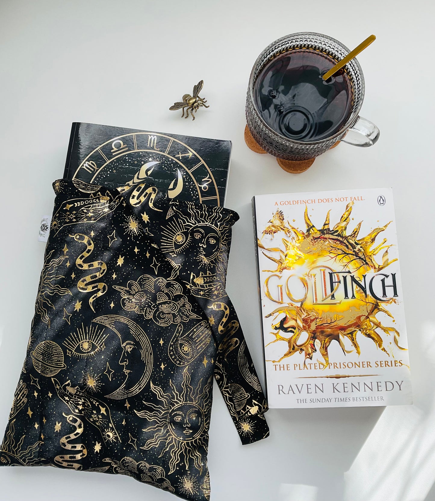 Fabric Book Pouch - Celestial