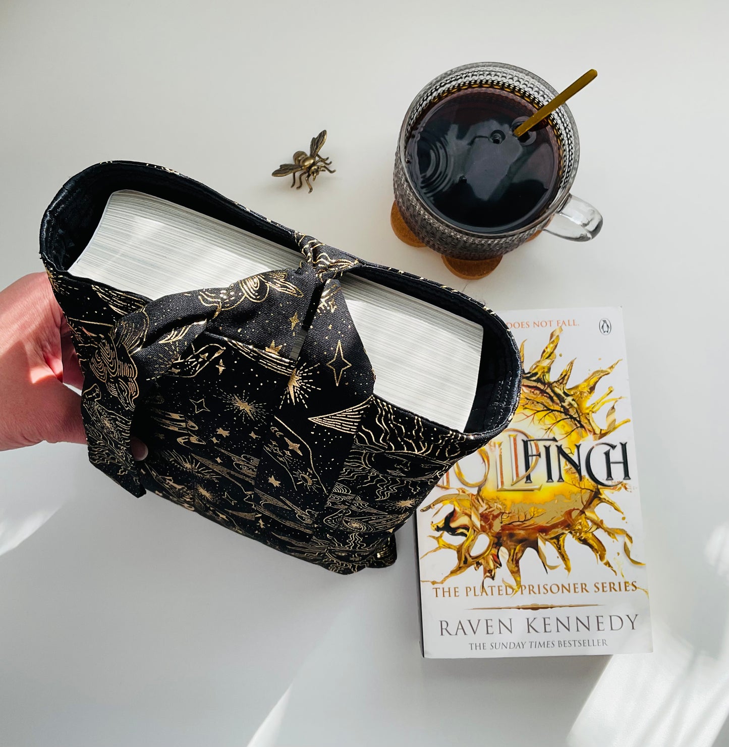 Fabric Book Pouch - Celestial