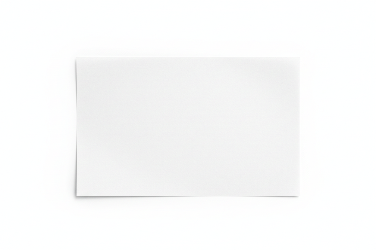 blank page